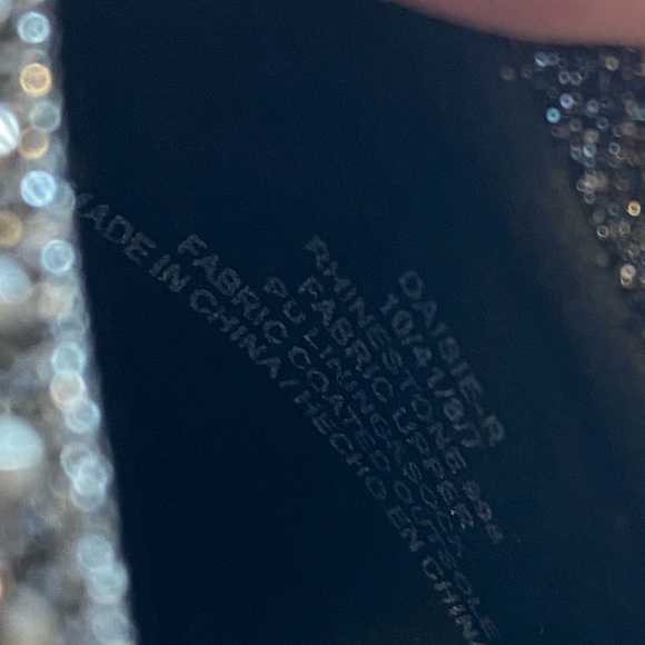 Brand new! Stunning Steve Madden Daisie Rhinestone Heels 10💖 - Picture 11 of 11